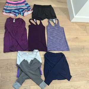 Ivivva and athleta athletic bundle size 12